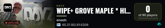 WIPE+ GROVE MAPLE * HIGH FPS * PVP * GUNS++ * CARS+ * SAFE HAVEN live status badge