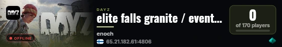 elite falls granite / events / loot++ / solo play #2 live status badge