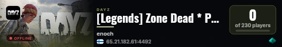 [Legends] Zone Dead * Pvp * Raids * High Fps * Custom Events #2 live status badge