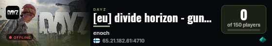 [eu] divide horizon - guns++ - pve - quests - cars+ - pvpve live status badge