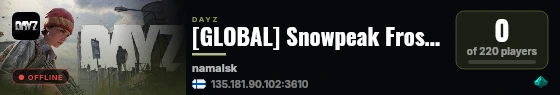 [GLOBAL] Snowpeak Frostlands Haven * Casual PvP Casual X20 Loot live status badge
