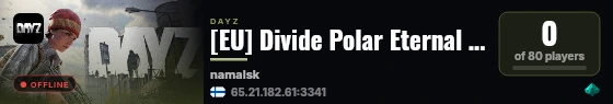 [EU] Divide Polar Eternal Frostland - Solo PvP Survival X10 Loot live status badge
