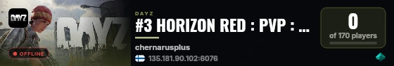 #3 HORIZON RED : PVP : HARDCORE : ЧЕРНОРУСЬ #3 live status badge