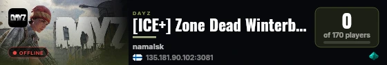 [ICE+] Zone Dead Winterborn Outpost - Hardcore Events Hardcore X live status badge