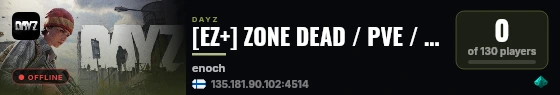 [EZ+] ZONE DEAD / PVE / LOOT++ / CUSTOM EVENTS | Livonia live status badge