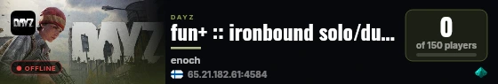 fun+ :: ironbound solo/duo :: loot++ :: pve :: cars+ :: pvpve live status badge