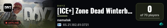 [ICE+] Zone Dead Winterborn Outpost | Hardcore Events Casual X10 live status badge