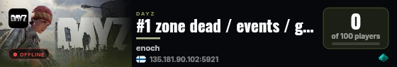 #1 zone dead / events / guns++ / custom events | Livonia live status badge