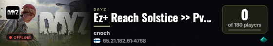 Ez+ Reach Solstice >> Pvp >> Trader Enabled >> Solo Play #2 live status badge