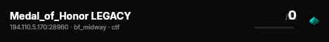 Medal_of_Honor LEGACY live status badge