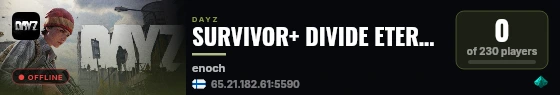 SURVIVOR+ DIVIDE ETERNAL >> X10 LOOT >> QUESTS >> SOLO PLAY #2 live status badge