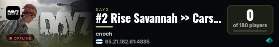 #2 Rise Savannah >> Cars+ >> Solo/Duo >> Pvpve #2 live status badge