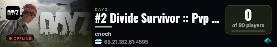 #2 Divide Survivor :: Pvp :: Quests :: Solo/Duo :: Custom Events live status badge
