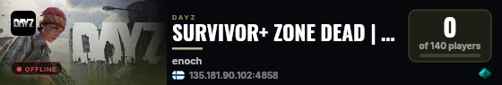 SURVIVOR+ ZONE DEAD | GUNS++ | SOLO/DUO | HARDCORE | ЧЕРНОРУСЬ live status badge