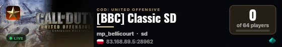 [BBC] Classic SD live status badge