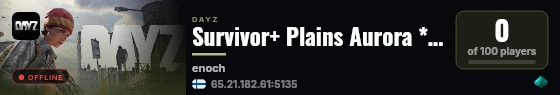 Survivor+ Plains Aurora * Cars+ * High Fps * Hardcore Mode live status badge