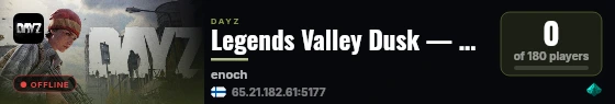 Legends Valley Dusk — Survival — X10 Loot — Quests — High Loot # live status badge