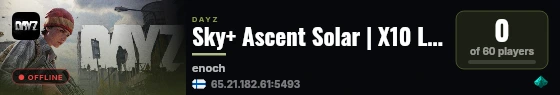 Sky+ Ascent Solar | X10 Loot | Cars+ | Loot++ | Safe Haven live status badge