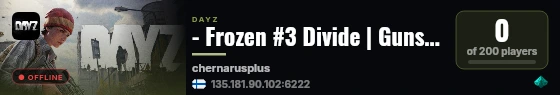 - Frozen #3 Divide | Guns++ | Cars+ | Cherno #3 live status badge