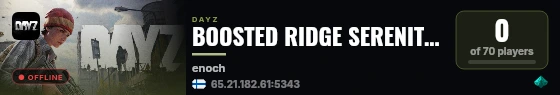BOOSTED RIDGE SERENITY * TRADER ENABLED * EVENTS * SOLO PLAY live status badge
