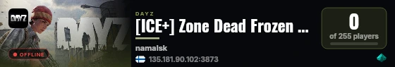 [ICE+] Zone Dead Frozen Abyss - Hardcore Loot PvE Loot++ Solo Pl live status badge