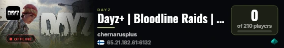 Dayz+ | Bloodline Raids | Solo/duo | Чернорусь #3 live status badge