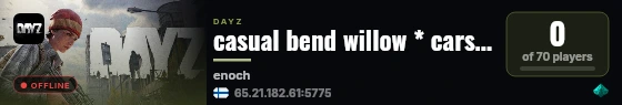 casual bend willow * cars+ * guns++ * events * pvpve | Livonia live status badge