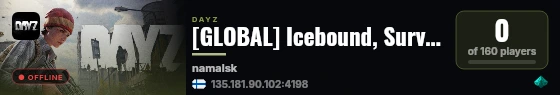 [GLOBAL] Icebound, SurvivorZ More Loot / Casual #2 live status badge