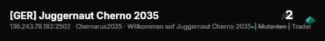 [GER] Juggernaut Cherno 2035 live status badge