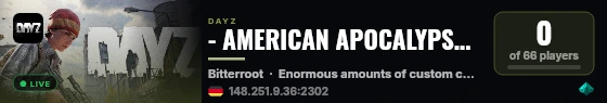 - AMERICAN APOCALYPSE - Bitterroot - PvP with some PvE - EU - live status badge