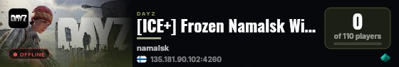 [ICE+] Frozen Namalsk Wilderness - Solo/Duo Limit PvE High FPS Q live status badge