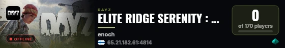 ELITE RIDGE SERENITY : RAIDS : EVENTS : SURVIVAL | Livonia #2 live status badge