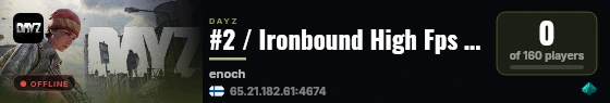 #2 / Ironbound High Fps / Cars+ / Raids / Guns++ / High Loot live status badge
