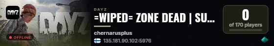 =WIPED= ZONE DEAD | SURVIVAL | EVENTS | ЧЕРНОРУСЬ #3 live status badge