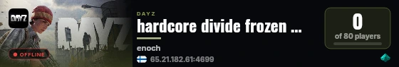hardcore divide frozen — guns++ — events — cherno | Livonia live status badge