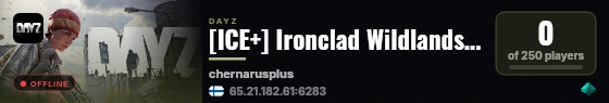 [ICE+] Ironclad Wildlands | Trader Enabled X20 Loot Quests #4 live status badge