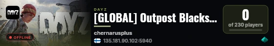 [GLOBAL] Outpost Blackstone | Hardcore Survival Hardcore Guns #4 live status badge