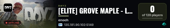 [ELITE] GROVE MAPLE - LOOT++ - GUNS++ - PVPVE live status badge