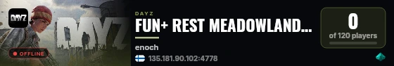 FUN+ REST MEADOWLAND — HARDCORE — QUESTS — SOLO PLAY live status badge