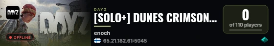 [SOLO+] DUNES CRIMSON :: X10 LOOT :: PVE :: RAIDS :: SOLO PLAY live status badge
