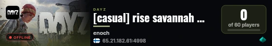 [casual] rise savannah — x10 loot — high fps — hardcore mode live status badge