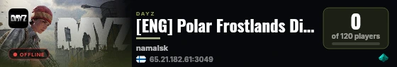 [ENG] Polar Frostlands Divide - PvP Guns+ Survival Loot++ Quests live status badge