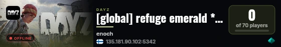 [global] refuge emerald * events * cars+ * safe haven | Livonia live status badge