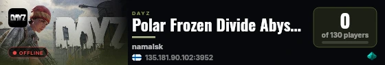 Polar Frozen Divide Abyss - Hardcore Loot PvE X10 Loot Building live status badge