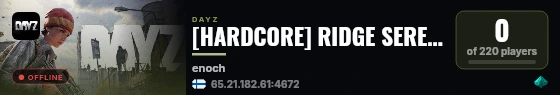 [HARDCORE] RIDGE SERENITY * HARDCORE * GUNS++ * CUSTOM EVENTS #2 live status badge