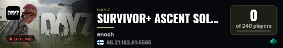 SURVIVOR+ ASCENT SOLAR >> SURVIVAL >> EVENTS >> TRADER & GUNS #2 live status badge