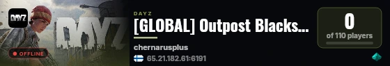 [GLOBAL] Outpost Blackstone | Hardcore Survival X20 Loot Quests live status badge