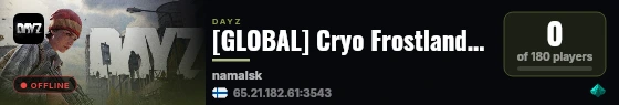 [GLOBAL] Cryo Frostlands Frostlands | Trader | Loot++ PvE X20 Lo live status badge