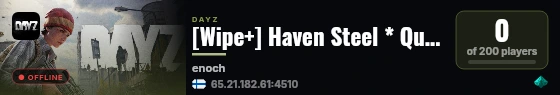[Wipe+] Haven Steel * Quests * Hardcore * Raids * Pvpve #2 live status badge