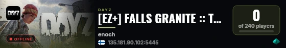 [EZ+] FALLS GRANITE :: TRADER ENABLED :: PVE :: CUSTOM EVENTS #2 live status badge